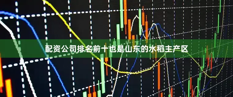 配资公司排名前十也是山东的水稻主产区