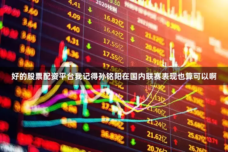 好的股票配资平台我记得孙铭阳在国内联赛表现也算可以啊